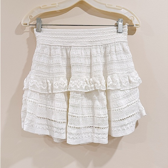 aerie Dresses & Skirts - 🔥Aerie White Lace Skirt Size XS Like New🔥